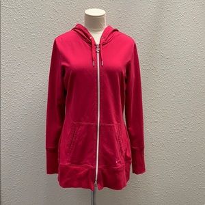 Nike FITDRY pink zip up jacket size medium